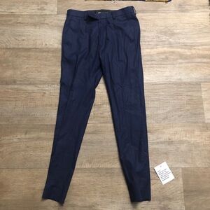 ASOS Super Skinny Smart Dress Suit Pants Navy Blue